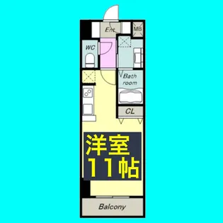 フローラ草平【6階】の間取り