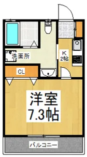 フローレンス一橋4号館【1階】の間取り