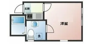 ZEST西新井本町【3階】の間取り