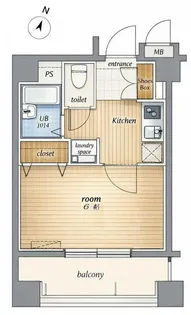 サンテミリオン本駒込六義園【10階】の間取り