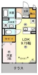 パストラルA【1階】の間取り