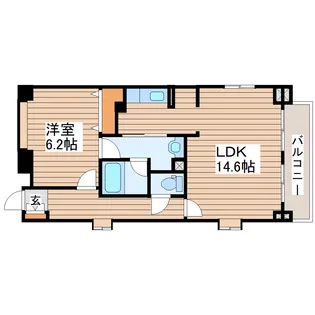 bePLACE【5階】の間取り