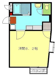 ブランシュ柳町【5階】の間取り