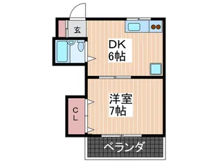 賀茂ビル【4階】の間取り