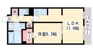 アルファポレールII【1階】の間取り
