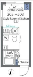 ラフォート板橋本町【4階】の間取り