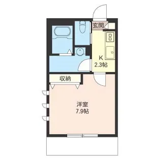 M-PRIME(※喫煙不可)【1階】の間取り