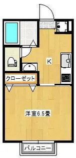 KABEホームズ並榎【1階】の間取り