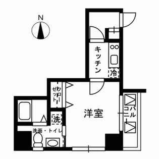 レジディア中野(レジディアナカノ)【3階】の間取り