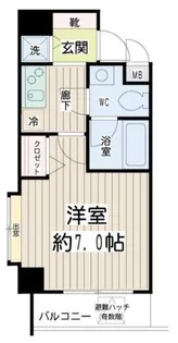 アーバン・スクエア川崎平間【4階】の間取り