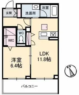 ファボーレ神田【2階】の間取り