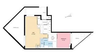 PetimoQ【4階】の間取り