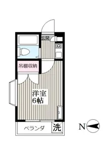 サンモール【3階】の間取り