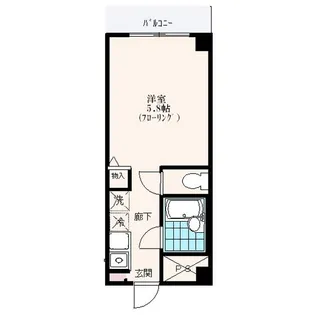 Eightyeightタチカワ【4階】の間取り