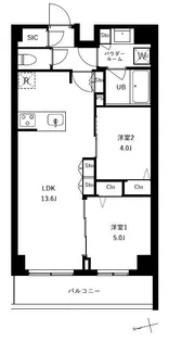 アーバンパーク船堀II【2階】の間取り