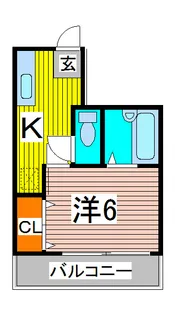 パークサイド上青木【3階】の間取り