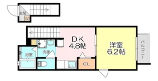 コウノトリ【2階】の間取り