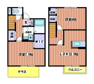 エスポワールの間取り