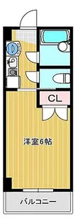 ドゥエル小川【3階】の間取り