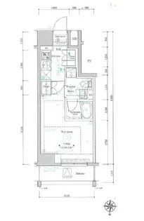 プレール・ドゥーク神楽坂【9階】の間取り