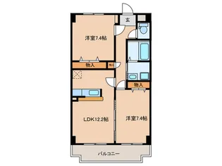 フェリシア一宮【3階】の間取り