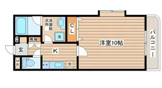 ドミトーレ6-4【3階】の間取り