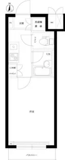 ルーブル荻窪参番館【4階】の間取り