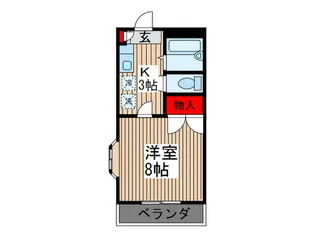 カエデコ-ポ【2階】の間取り