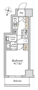 LIME RESIDENCE HIRATSUKA WEST【8階】の間取り