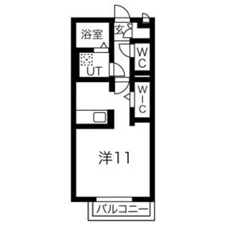 ル・トレゾア【1階】の間取り