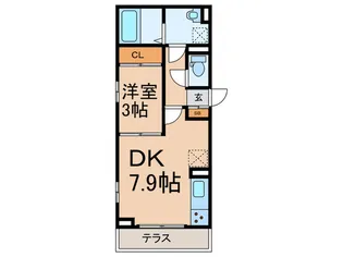 オークビレッジII【2階】の間取り