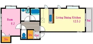 イル・レオーネ【1階】の間取り