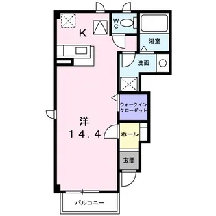 ラフィネ・S II【1階】の間取り