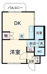東大宮ダイカンプラザ【2階】の間取り