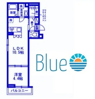 COZY COURT横濱黄金町【3階】の間取り