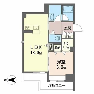 リラフォート【3階】の間取り