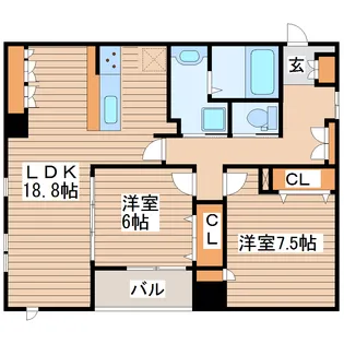 アーバンライフ橋本【3階】の間取り