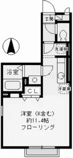 プライムコート弦巻【2階】の間取り