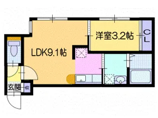 LIISA OTARU【1階】の間取り
