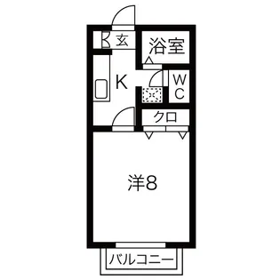 サン・friends雅【2階】の間取り