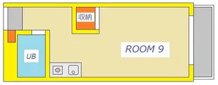 パラドール宮脇【4階】の間取り