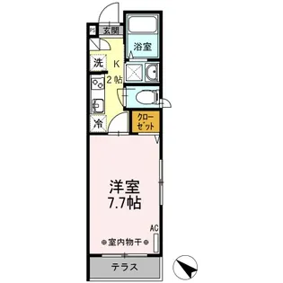 グランラーク【3階】の間取り