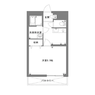 メゾンドプランタンの間取り