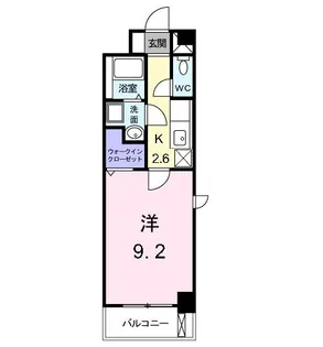 ヴィラ清寿【2階】の間取り