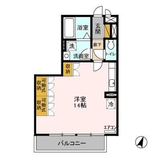 ステイ ドリーム ヒロ【3階】の間取り