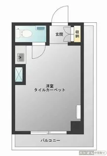 プリメーラ道玄坂【2階】の間取り