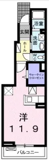 ベル セレッソ【1階】の間取り
