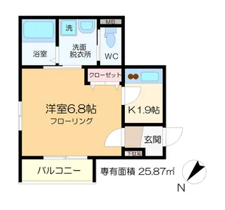 HEBEL LOOP【3階】の間取り