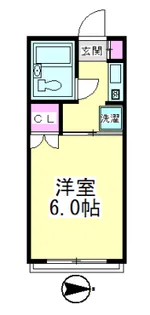 ハッピーベル【1階】の間取り