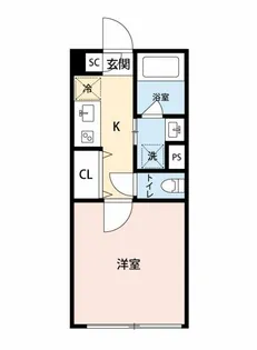 マイナビSTAYアーバンオアシス大井町(LEGALAND大井町 / リ【2階】の間取り